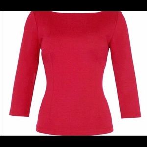 Red Sabrina Top Pinupgirl Clothing Size L